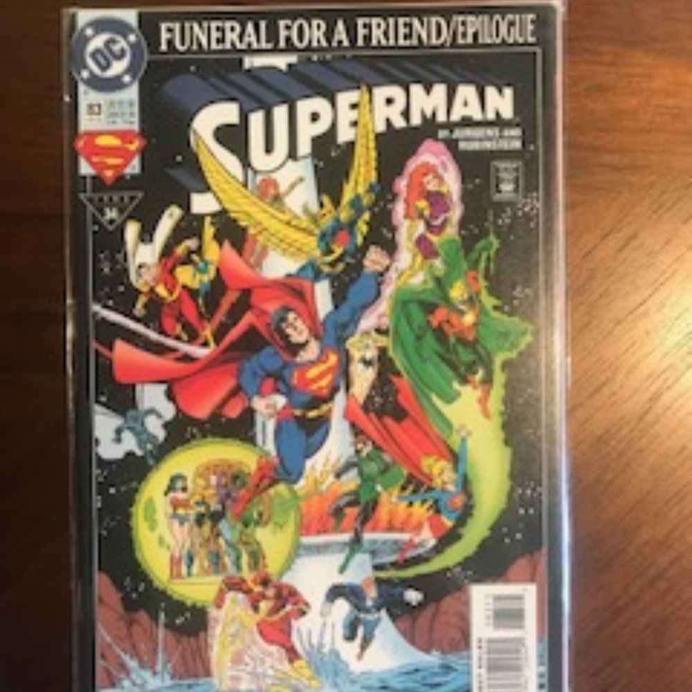 Funeral For a Friend Epilogue Comic Book